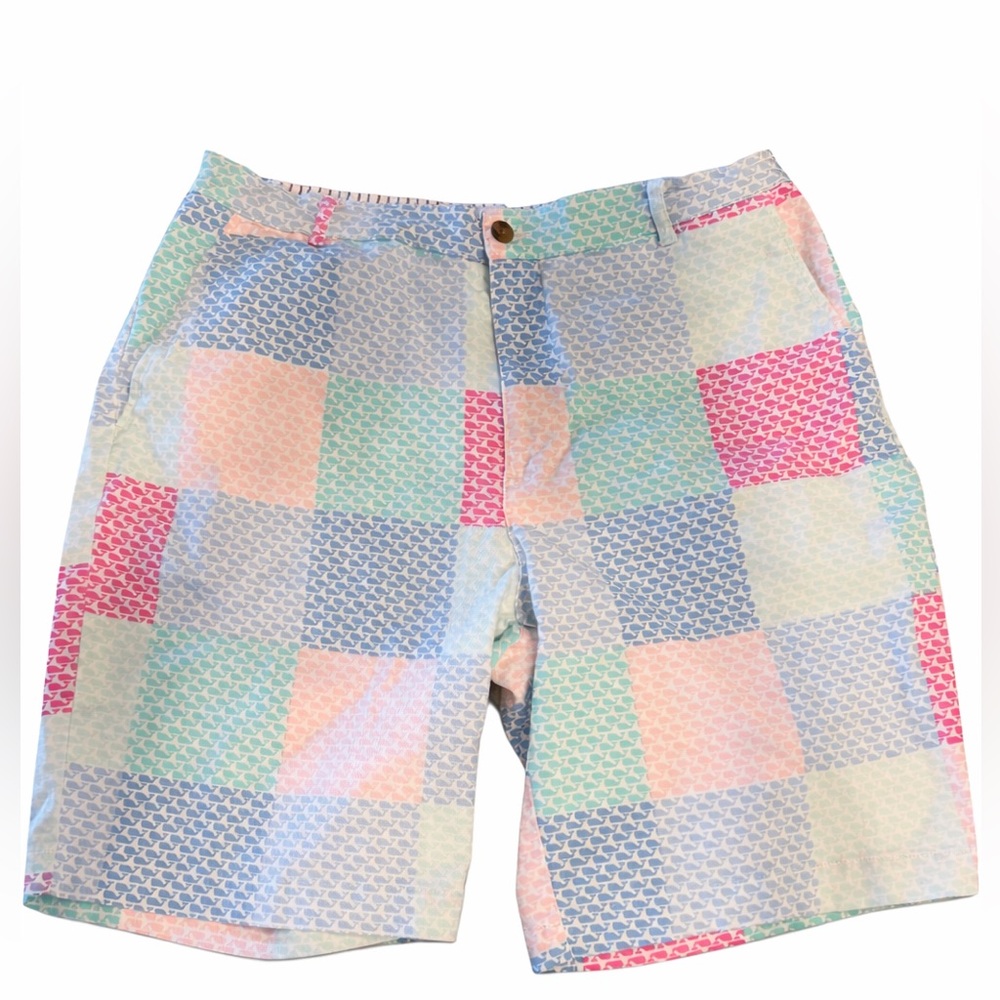 Vineyard Vines Pastel Patchwork Men's Shorts